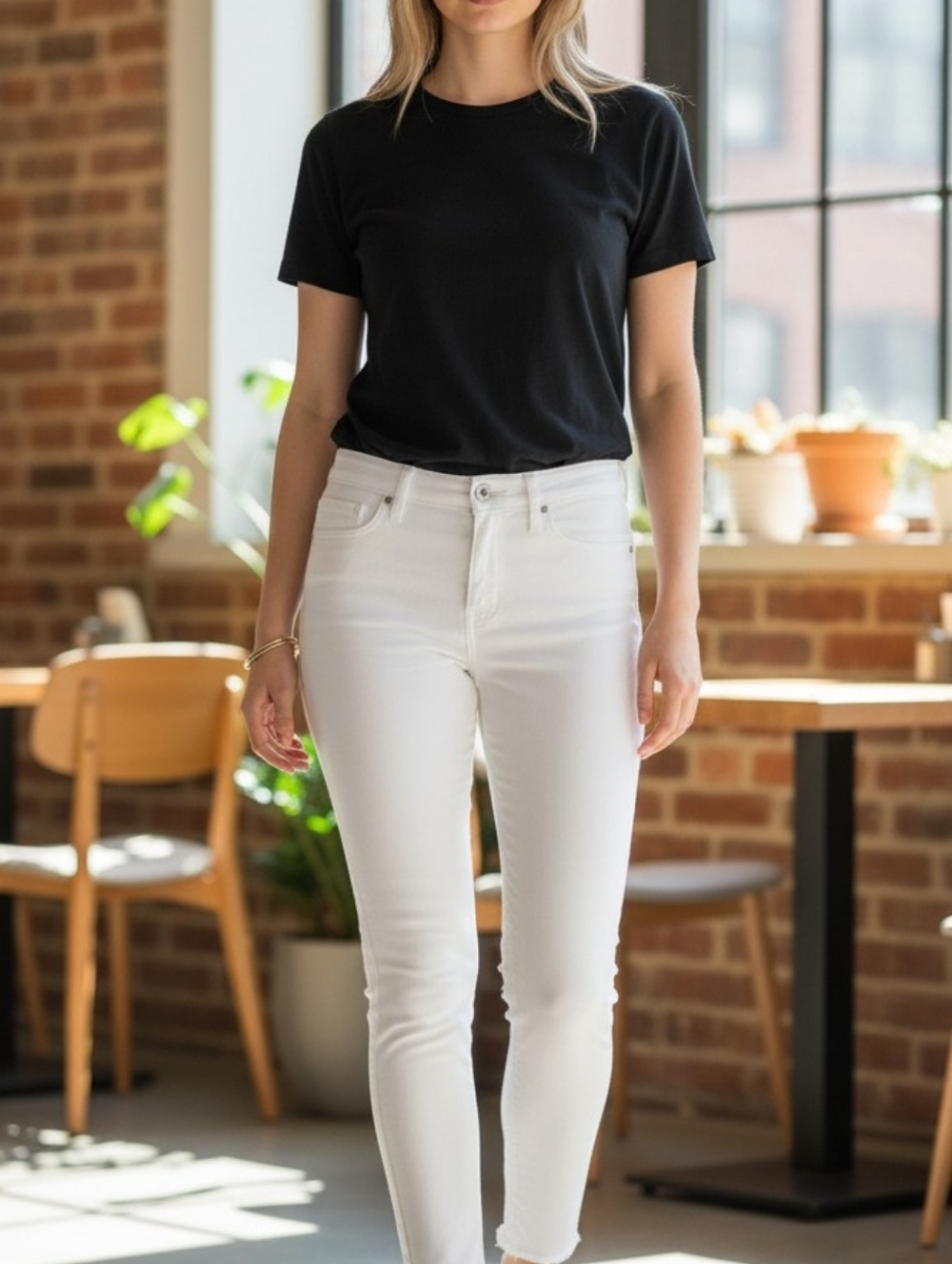 AG Adriano Goldschmied The Legging Ankle Crisp White Super Skinny Jeans Size 26R
